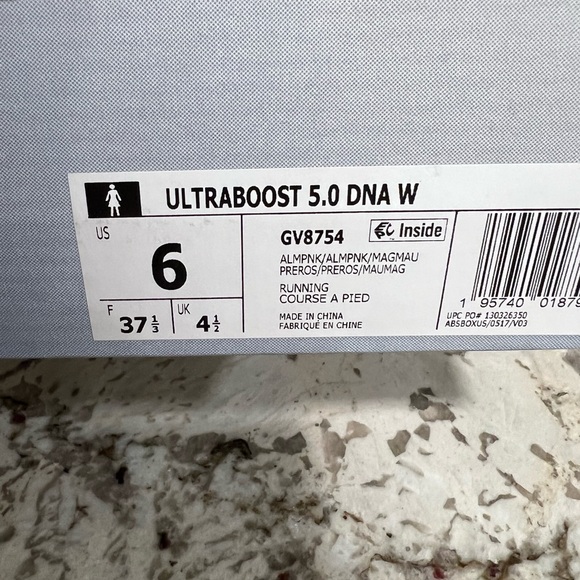 New Womens Adidas Ultraboost 5.0 DNA \'Almost Pink\